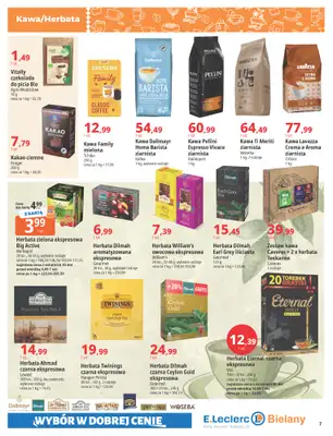 Leclerc - gazetka promocyjna Oferta Bielany I Tanio w E.Leclerc od wtorku 28.10 do soboty 08.11 - strona 7