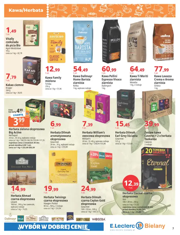 Leclerc - gazetka promocyjna Oferta Bielany I Tanio w E.Leclerc od wtorku 28.10 do soboty 08.11 - strona 7