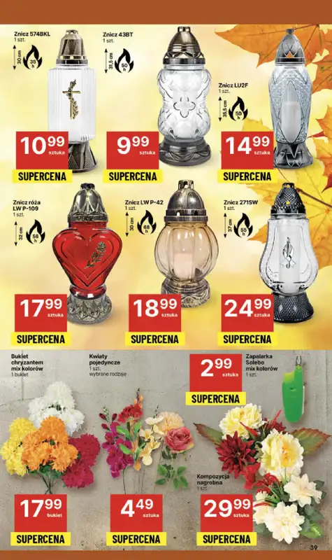 Delikatesy Centrum - gazetka promocyjna Gazetka  do środy 29.10 - strona 39