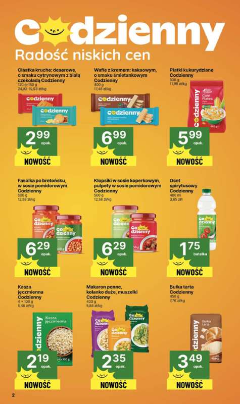 Delikatesy Centrum - gazetka promocyjna Gazetka  do środy 29.10 - strona 2