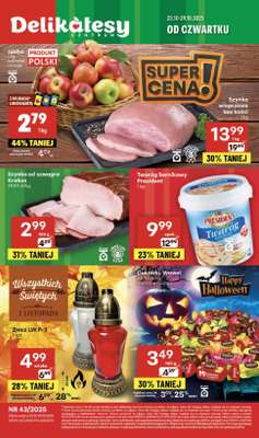 Delikatesy Centrum - gazetka promocyjna Gazetka  do środy 29.10 Delikatesy Centrum - gazetka promocyjna Gazetka  do środy 29.10