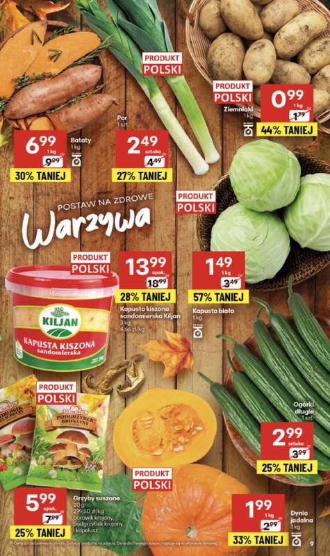 Delikatesy Centrum - gazetka promocyjna Gazetka  do środy 29.10 - strona 9