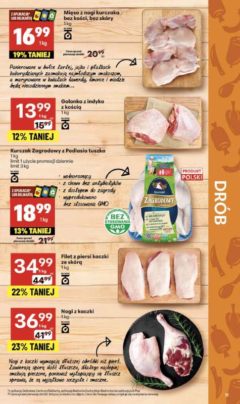 Delikatesy Centrum - gazetka promocyjna Gazetka  do środy 29.10 - strona 11
