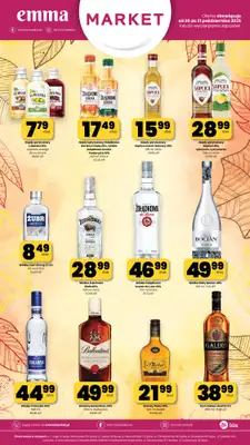 emma MARKET - gazetka promocyjna Plakaty alkoholowe od poniedziałku 20.10 do piątku 31.10