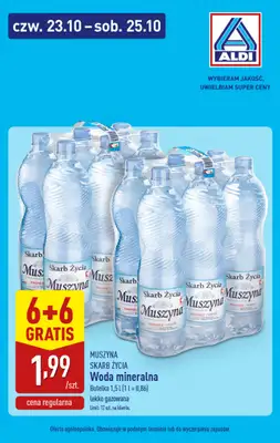 Aldi - gazetka promocyjna Super oferty na weekend! od czwartku 23.10 do soboty 25.10 - strona 6 Aldi - gazetka promocyjna Super oferty na weekend! od czwartku 23.10 do soboty 25.10 - strona 6