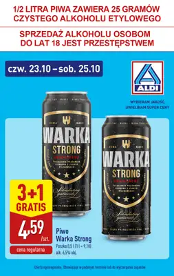 Aldi - gazetka promocyjna Super oferty na weekend! od czwartku 23.10 do soboty 25.10 - strona 8 Aldi - gazetka promocyjna Super oferty na weekend! od czwartku 23.10 do soboty 25.10 - strona 8