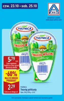 Aldi - gazetka promocyjna Super oferty na weekend! od czwartku 23.10 do soboty 25.10 - strona 7 Aldi - gazetka promocyjna Super oferty na weekend! od czwartku 23.10 do soboty 25.10 - strona 7