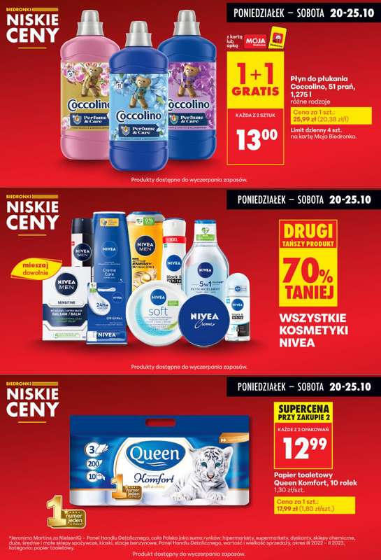 Biedronka - gazetka promocyjna Biedronkowe oszczędności od poniedziałku 20.10 do środy 22.10 - strona 8