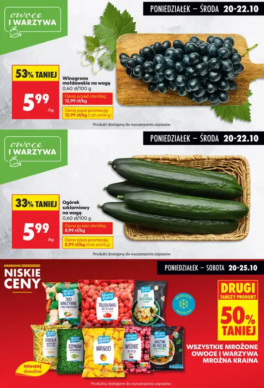 Biedronka - gazetka promocyjna Biedronkowe oszczędności   - strona 3