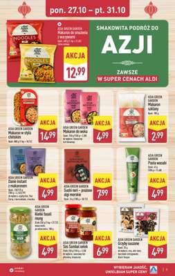 Aldi - gazetka promocyjna Smakowita podróż do Azji! od poniedziałku 27.10 do piątku 31.10 - strona 3 Aldi - gazetka promocyjna Smakowita podróż do Azji! od poniedziałku 27.10 do piątku 31.10 - strona 3