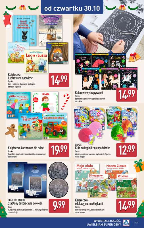 Aldi - gazetka promocyjna Aldi ma to coś! od poniedziałku 27.10 do piątku 31.10 - strona 13