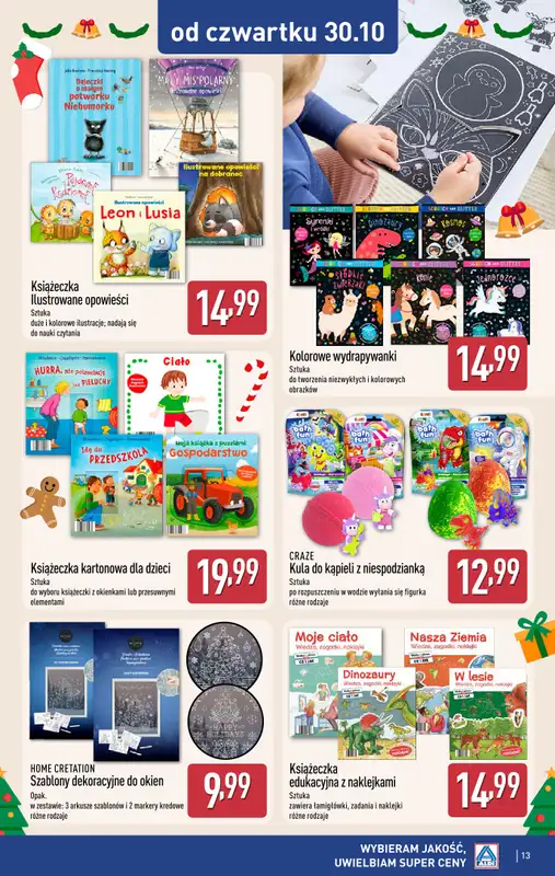 Aldi - gazetka promocyjna Aldi ma to coś! od poniedziałku 27.10 do piątku 31.10 - strona 13