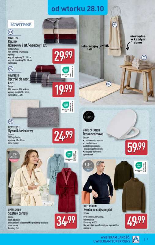 Aldi - gazetka promocyjna Aldi ma to coś! od poniedziałku 27.10 do piątku 31.10 - strona 7