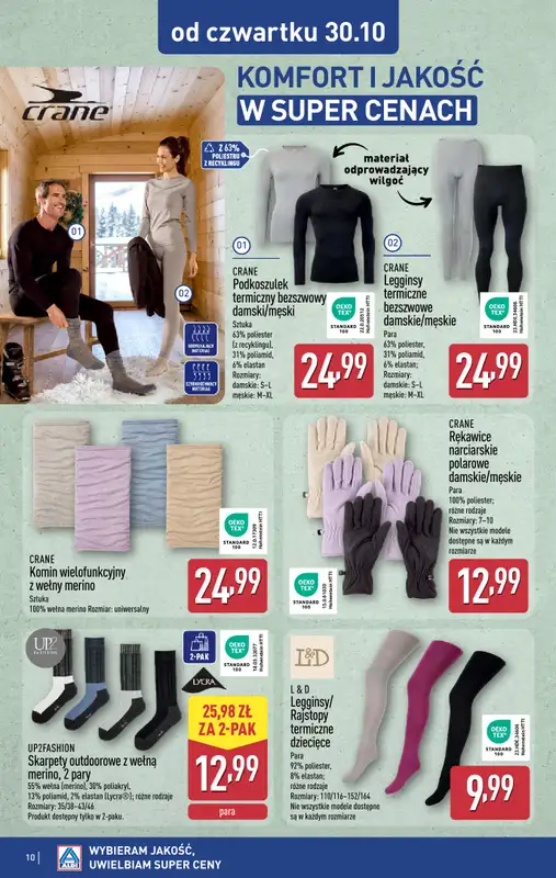 Aldi - gazetka promocyjna Aldi ma to coś! od poniedziałku 27.10 do piątku 31.10 - strona 10