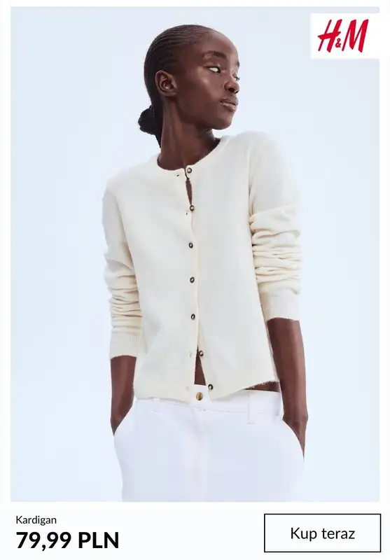 H&M - gazetka promocyjna KARDIGANY damskie w supercenach od poniedziałku 20.10  - strona 7