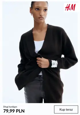 H&M - gazetka promocyjna KARDIGANY damskie w supercenach od poniedziałku 20.10  - strona 3