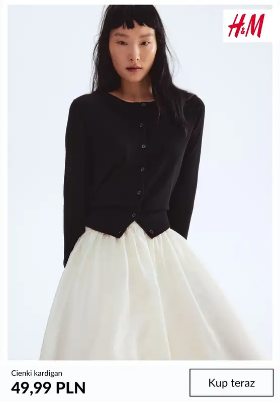 H&M - gazetka promocyjna KARDIGANY damskie w supercenach   - strona 2