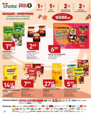 Chata Polska - gazetka promocyjna Gazetka od czwartku 23.10 do niedzieli 02.11 - strona 12