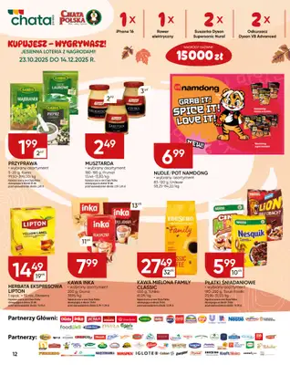 Chata Polska - gazetka promocyjna Gazetka od czwartku 23.10 do niedzieli 02.11 - strona 12