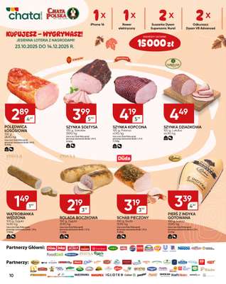 Chata Polska - gazetka promocyjna Gazetka od czwartku 23.10 do niedzieli 02.11 - strona 10