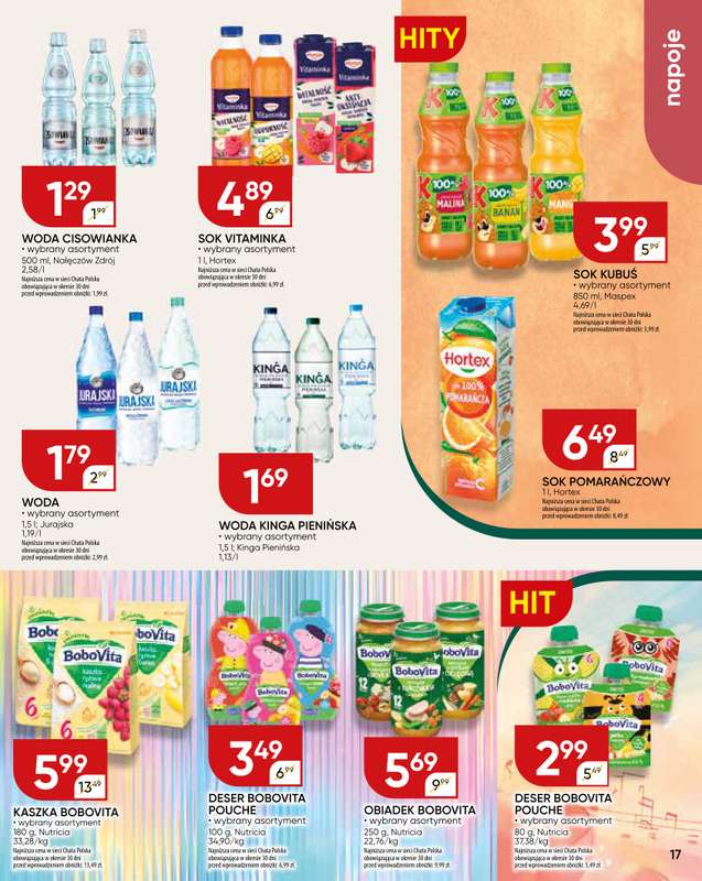Chata Polska - gazetka promocyjna Gazetka od czwartku 23.10 do niedzieli 02.11 - strona 17