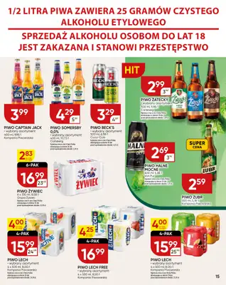 Chata Polska - gazetka promocyjna Gazetka od czwartku 23.10 do niedzieli 02.11 - strona 15