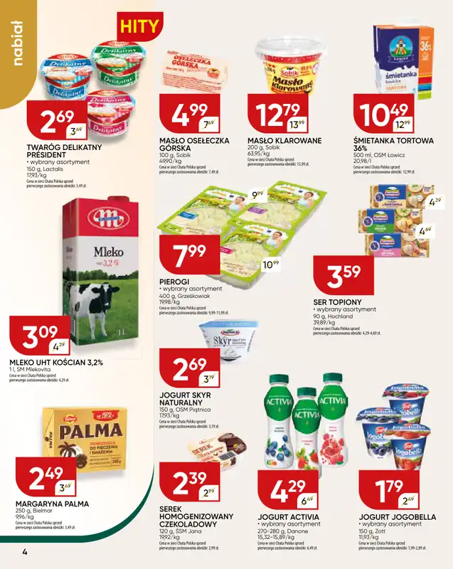 Chata Polska - gazetka promocyjna Gazetka od czwartku 23.10 do niedzieli 02.11 - strona 4