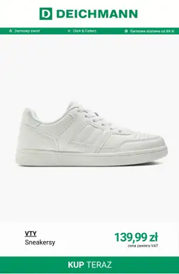 Deichmann - gazetka promocyjna Best Price - sneakersy damskie od poniedziałku 20.10  - strona 6