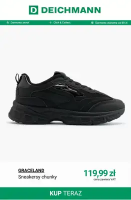 Deichmann - gazetka promocyjna Best Price - sneakersy damskie od poniedziałku 20.10  - strona 8