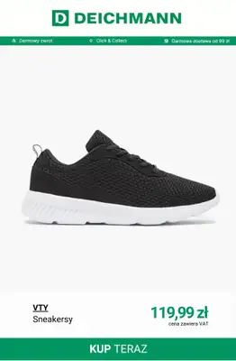 Deichmann - gazetka promocyjna Best Price - sneakersy damskie od poniedziałku 20.10  - strona 7