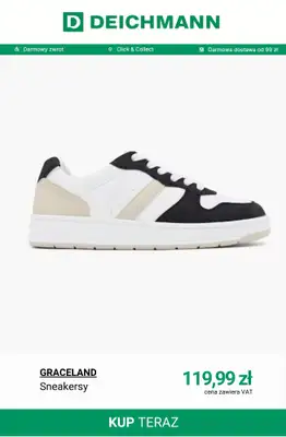Deichmann - gazetka promocyjna Best Price - sneakersy damskie od poniedziałku 20.10  - strona 4