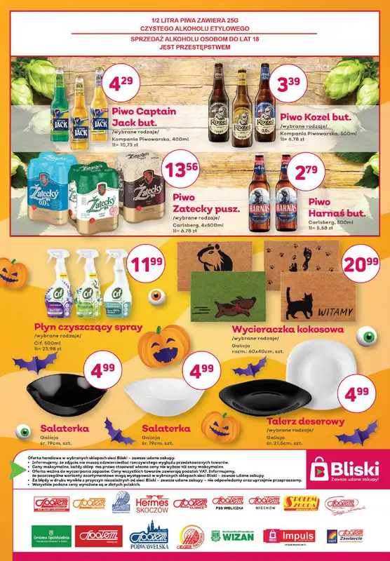 Bliski - gazetka promocyjna Gazetka od wtorku 21.10 do niedzieli 02.11 - strona 4