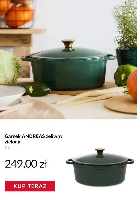 Homla - gazetka promocyjna Kuchnia gotowa na święta od poniedziałku 20.10  - strona 5