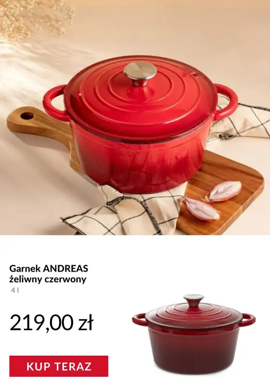 Homla - gazetka promocyjna Kuchnia gotowa na święta od poniedziałku 20.10  - strona 9