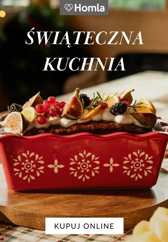 Homla - gazetka promocyjna Kuchnia gotowa na święta  