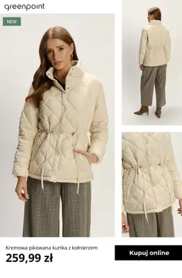 Greenpoint - gazetka promocyjna Kurtki pikowane – od 149,99 zł od poniedziałku 20.10  - strona 8