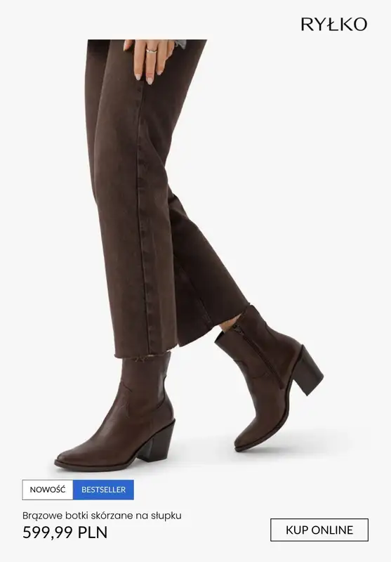 Ryłko - gazetka promocyjna Botki damskie od poniedziałku 20.10  - strona 8