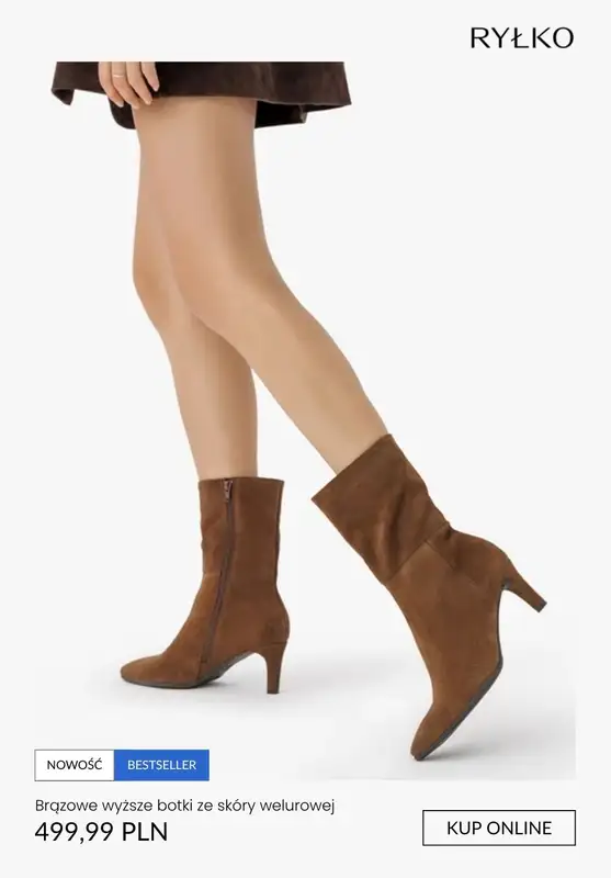 Ryłko - gazetka promocyjna Botki damskie od poniedziałku 20.10  - strona 5