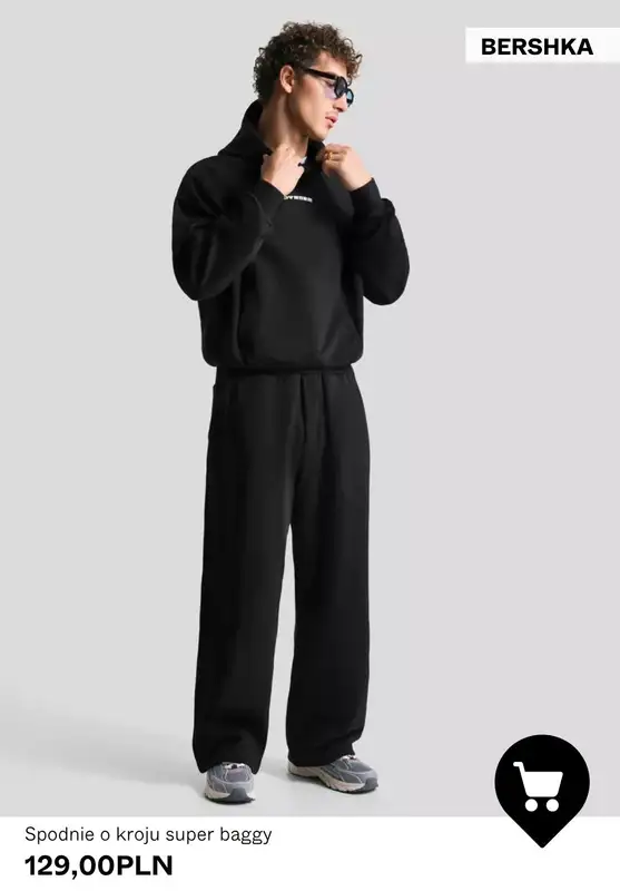 Bershka - gazetka promocyjna Męskie DRESY w super cenach od poniedziałku 20.10  - strona 9