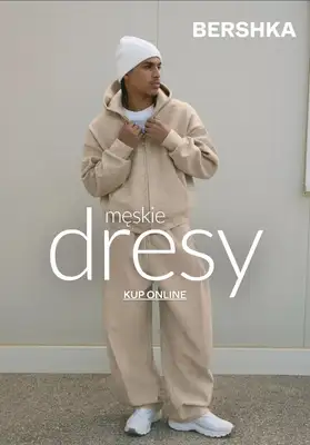 Bershka - gazetka promocyjna Męskie DRESY w super cenach od poniedziałku 20.10 