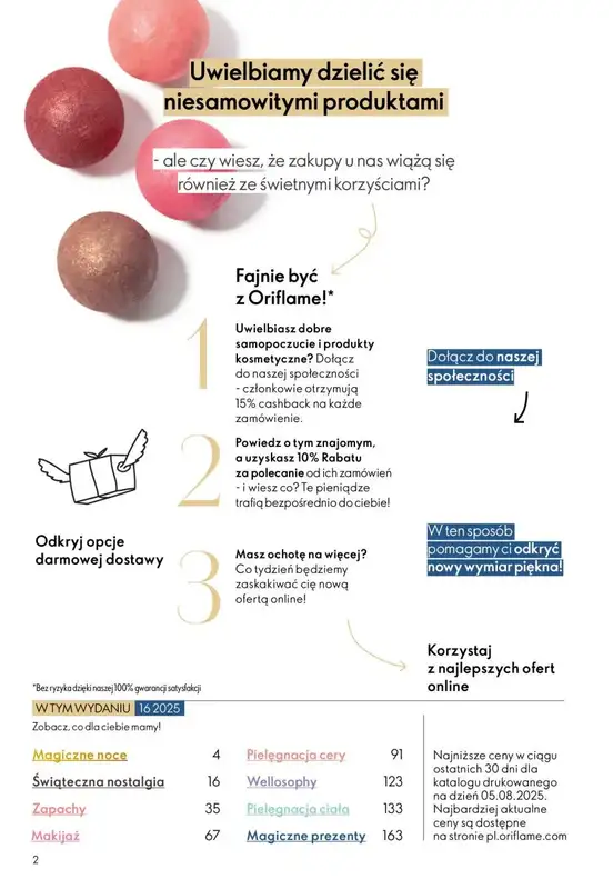 Oriflame - gazetka promocyjna Katalog 16/2025   - strona 2