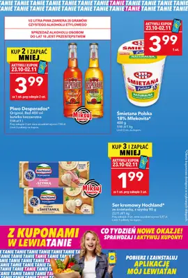 LEWIATAN - gazetka promocyjna MAMY TO w Lewiatanie  do niedzieli 02.11 - strona 4 LEWIATAN - gazetka promocyjna MAMY TO w Lewiatanie  do niedzieli 02.11 - strona 4