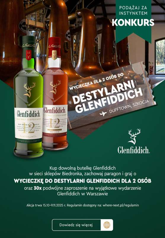 Biedronka - gazetka promocyjna Katalog Whisky w Biedronce od poniedziałku 20.10 do niedzieli 26.10 - strona 8