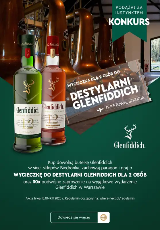 Biedronka - gazetka promocyjna Katalog Whisky w Biedronce od poniedziałku 20.10 do niedzieli 26.10 - strona 8