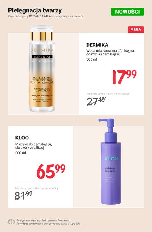 Rossmann - gazetka promocyjna NOWOŚCI na promocji! od poniedziałku 20.10 do wtorku 04.11 - strona 3