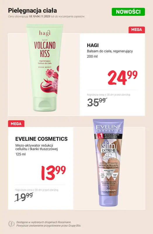Rossmann - gazetka promocyjna NOWOŚCI na promocji! od poniedziałku 20.10 do wtorku 04.11 - strona 5