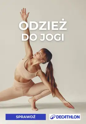 Decathlon - gazetka promocyjna Odzież do jogi od poniedziałku 20.10 