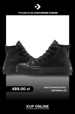Converse - gazetka promocyjna -25% na wybrane modele jesienno-zimowe od poniedziałku 20.10  - strona 5