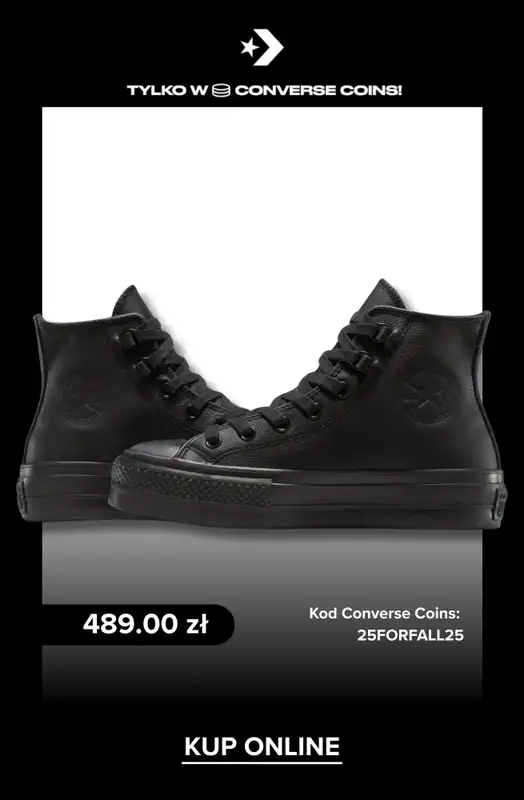 Converse - gazetka promocyjna -25% na wybrane modele jesienno-zimowe od poniedziałku 20.10  - strona 5