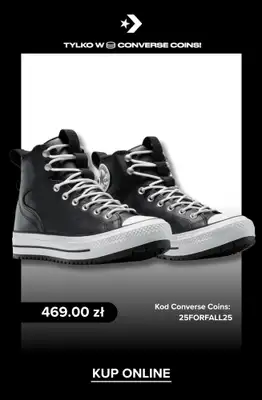 Converse - gazetka promocyjna -25% na wybrane modele jesienno-zimowe od poniedziałku 20.10  - strona 3